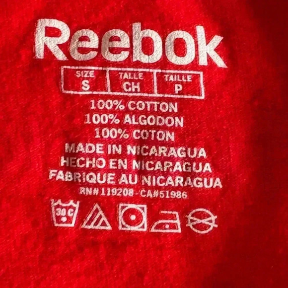 Chicago Blackhawks Kane 88 Red 100% Cotton Short Sleeve Shirt Size Small - Picture 6 of 6